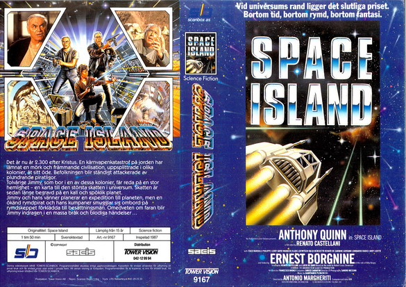9167 SPACE ISLAND (VHS)